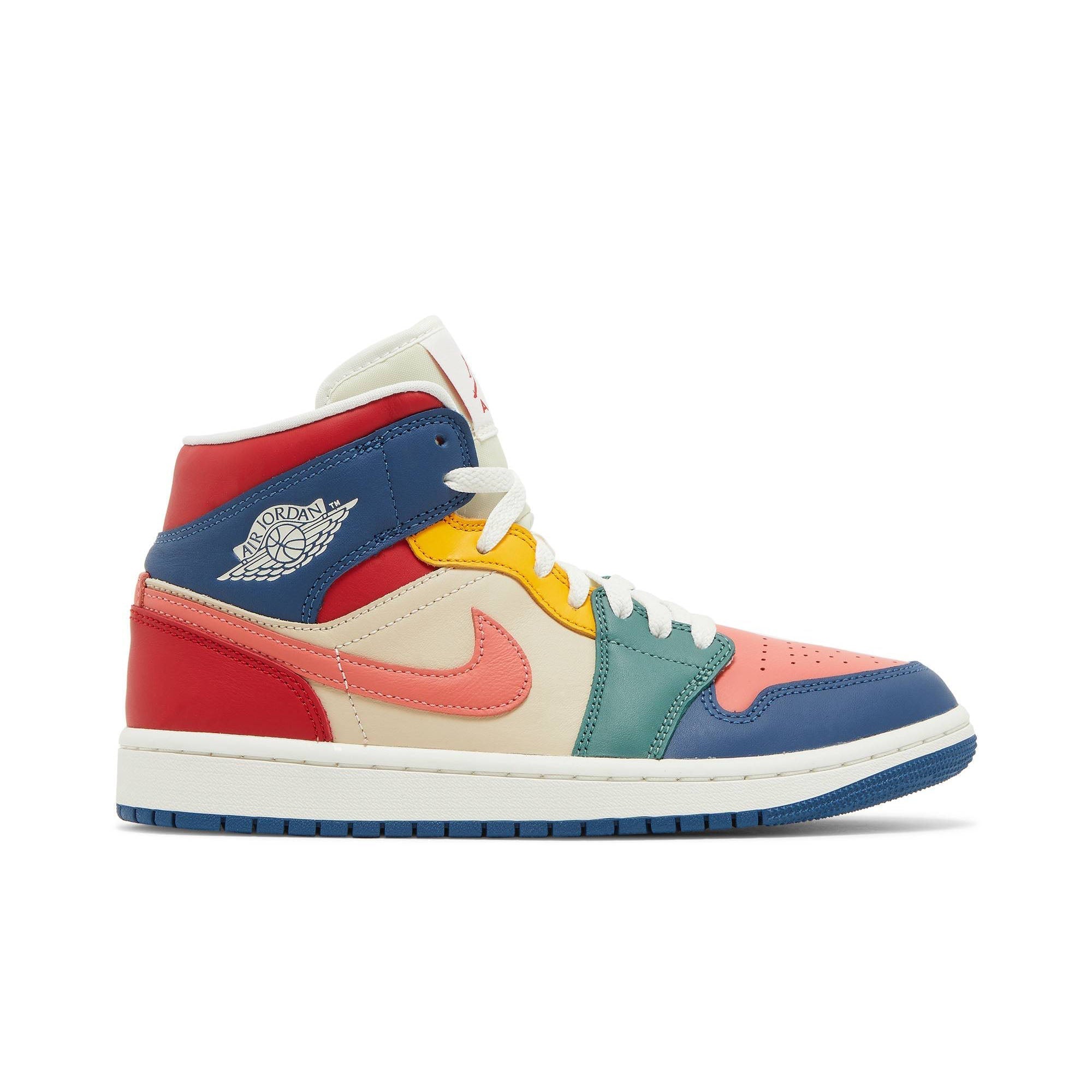 Wmns Air Jordan 1 Mid SE 'Multi-Color' DN3738-400