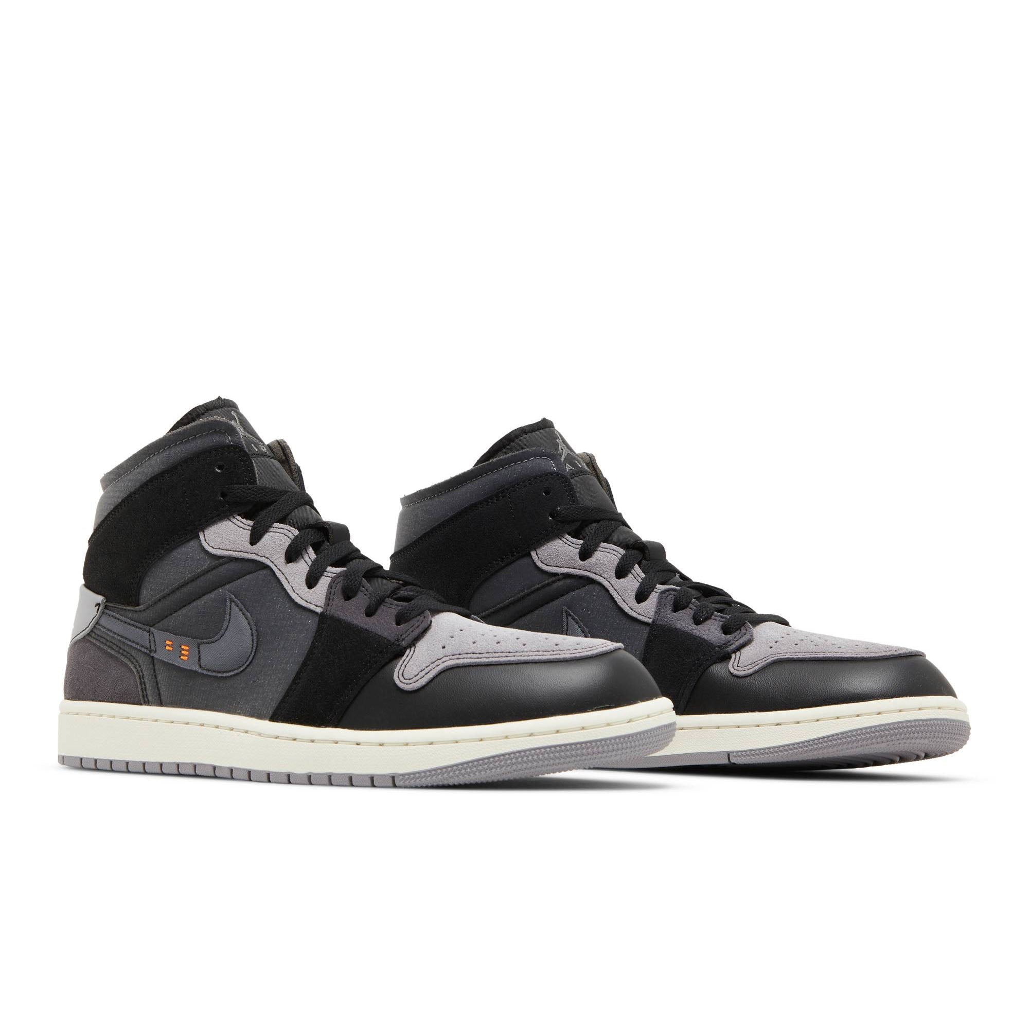 Air Jordan 1 Mid SE Craft 'Inside Out - Black' DM9652-001