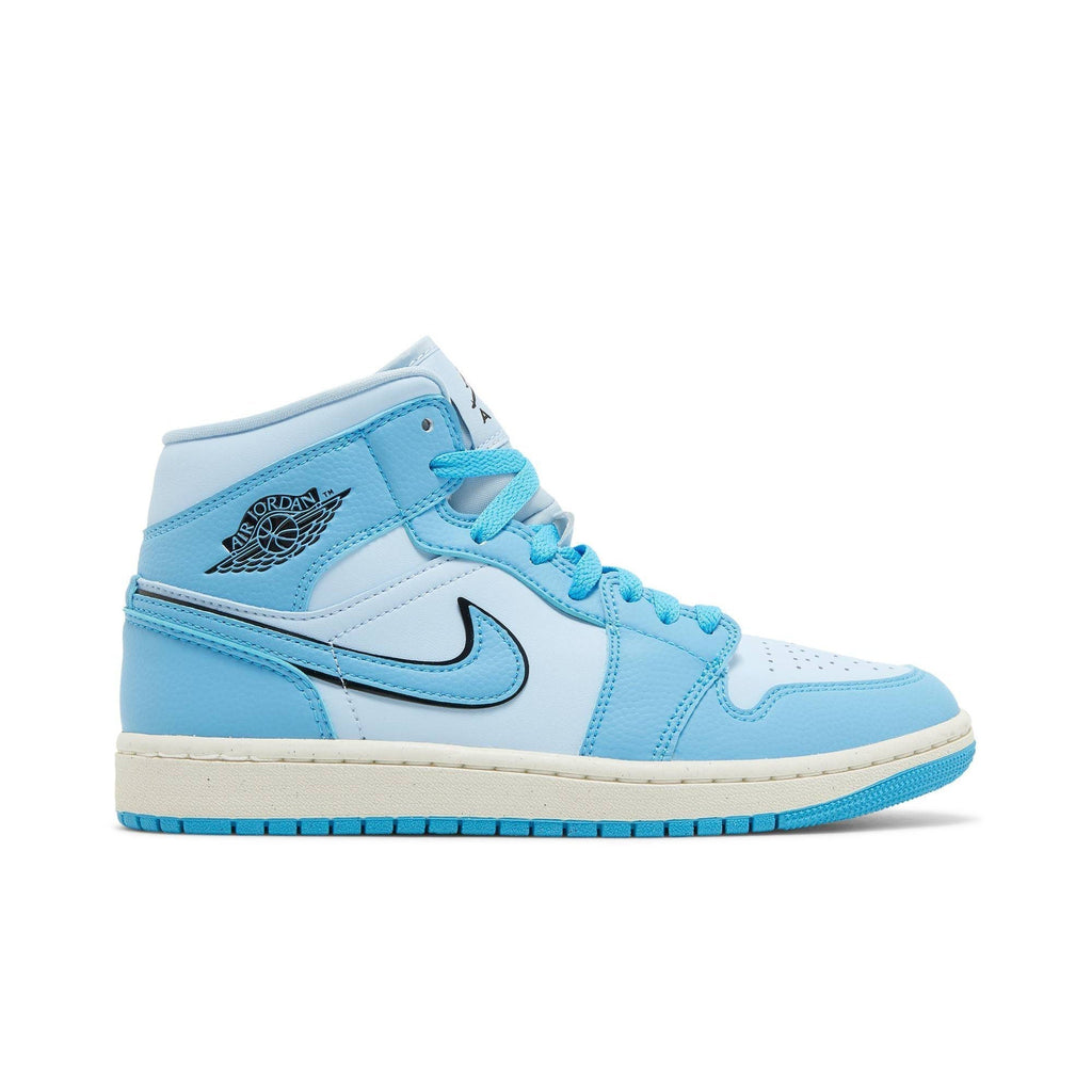 Wmns Air Jordan 1 Mid 'Ice Blue' DV1302-400