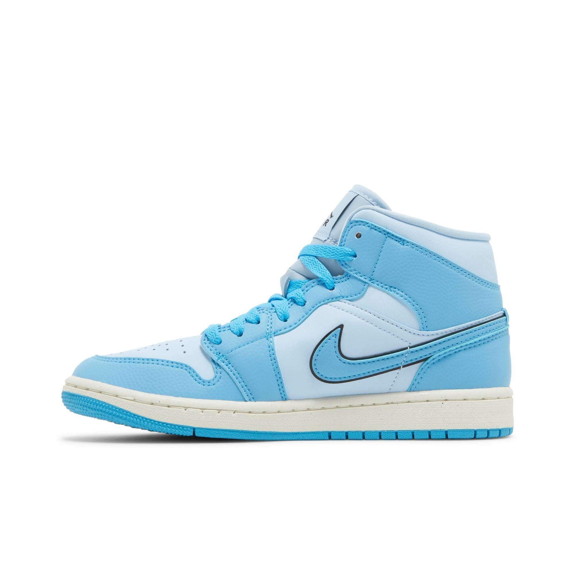 Wmns Air Jordan 1 Mid 'Ice Blue' DV1302-400