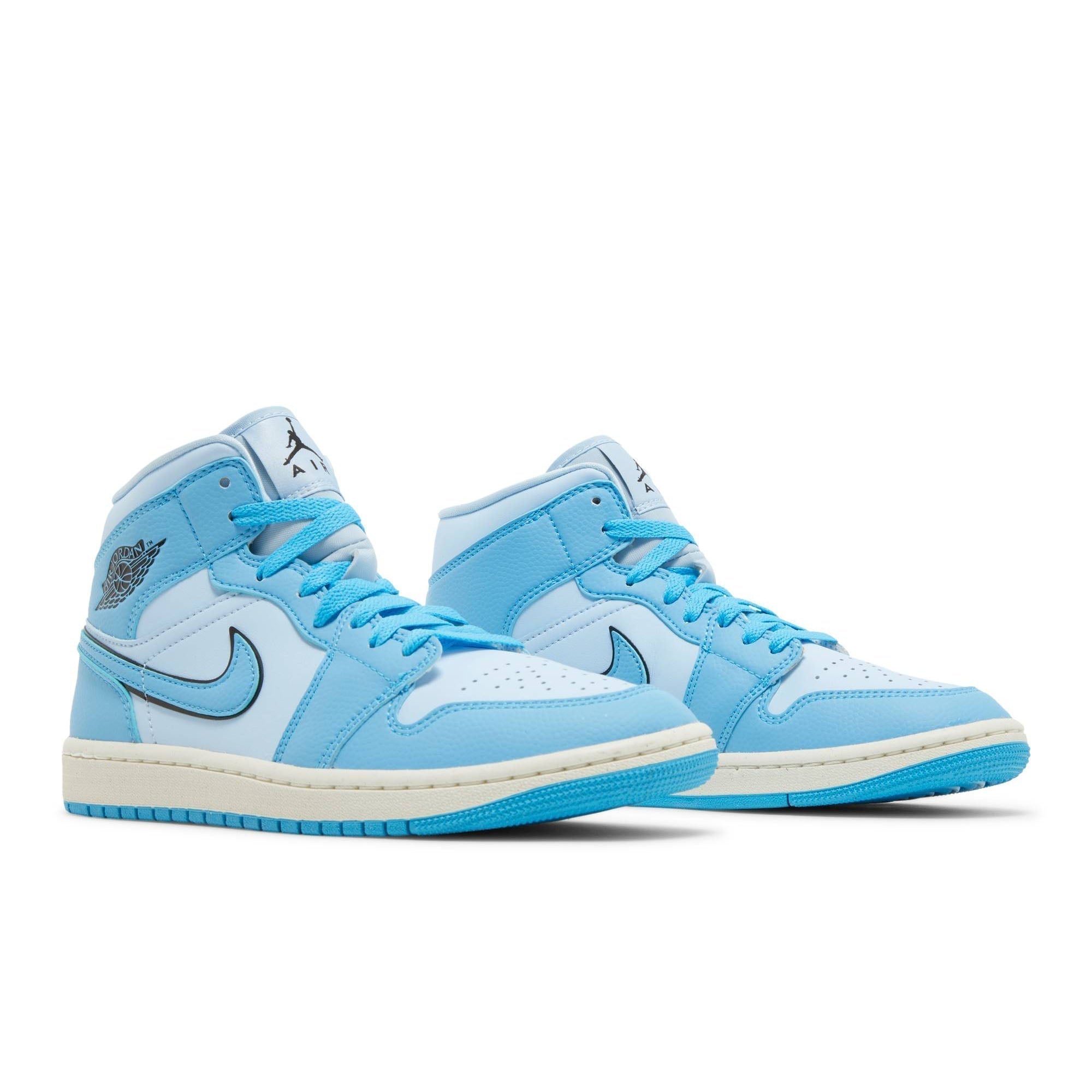 Wmns Air Jordan 1 Mid 'Ice Blue' DV1302-400