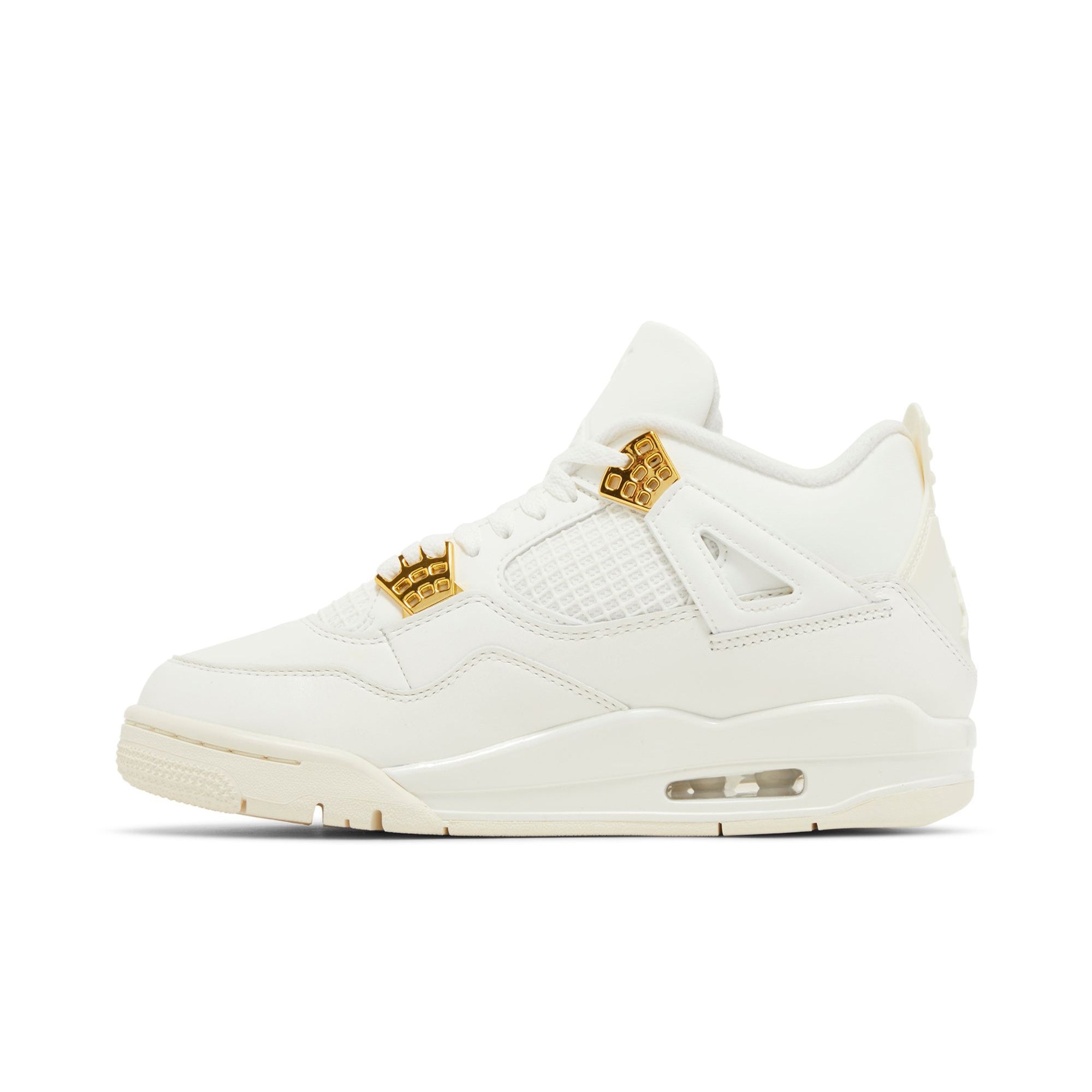 Wmns Air Jordan 4 Retro 'Metallic Gold' AQ9129-170