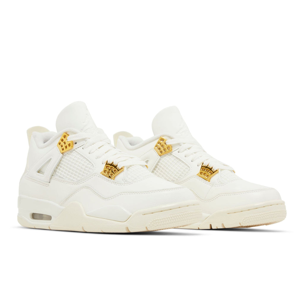 Wmns Air Jordan 4 Retro 'Metallic Gold' AQ9129-170