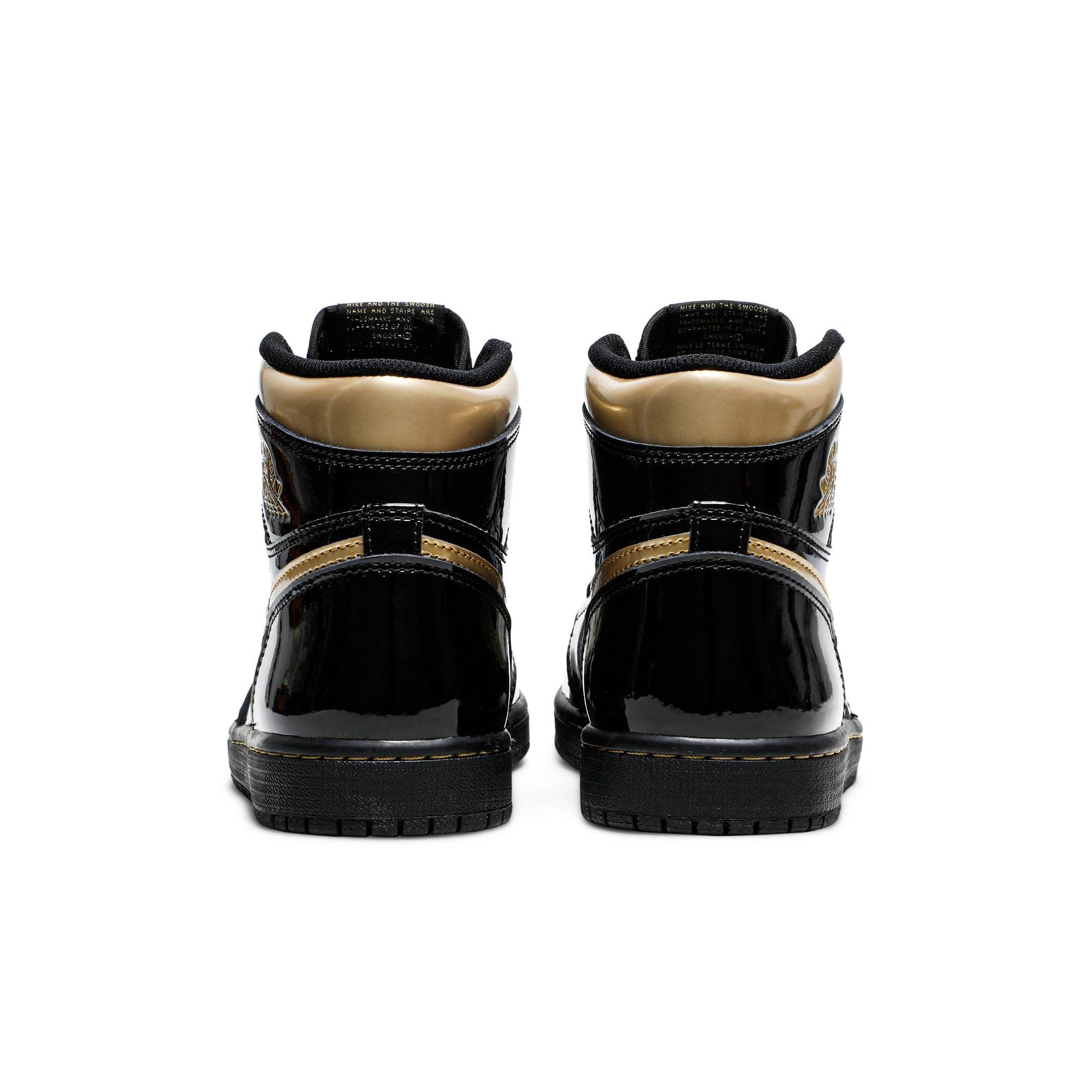 Air Jordan 1 Retro High OG 'Black Metallic Gold' 555088-032