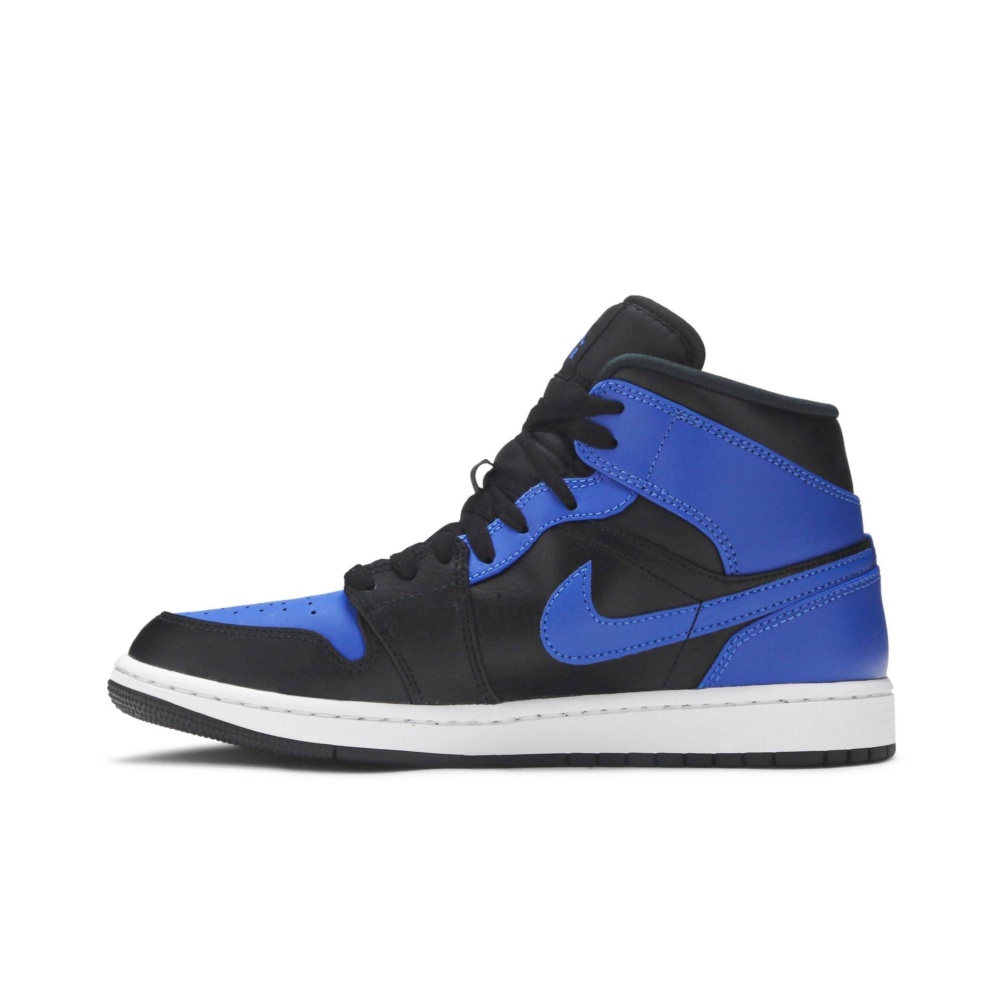 Air Jordan 1 Mid 'Hyper Royal' 554724-077