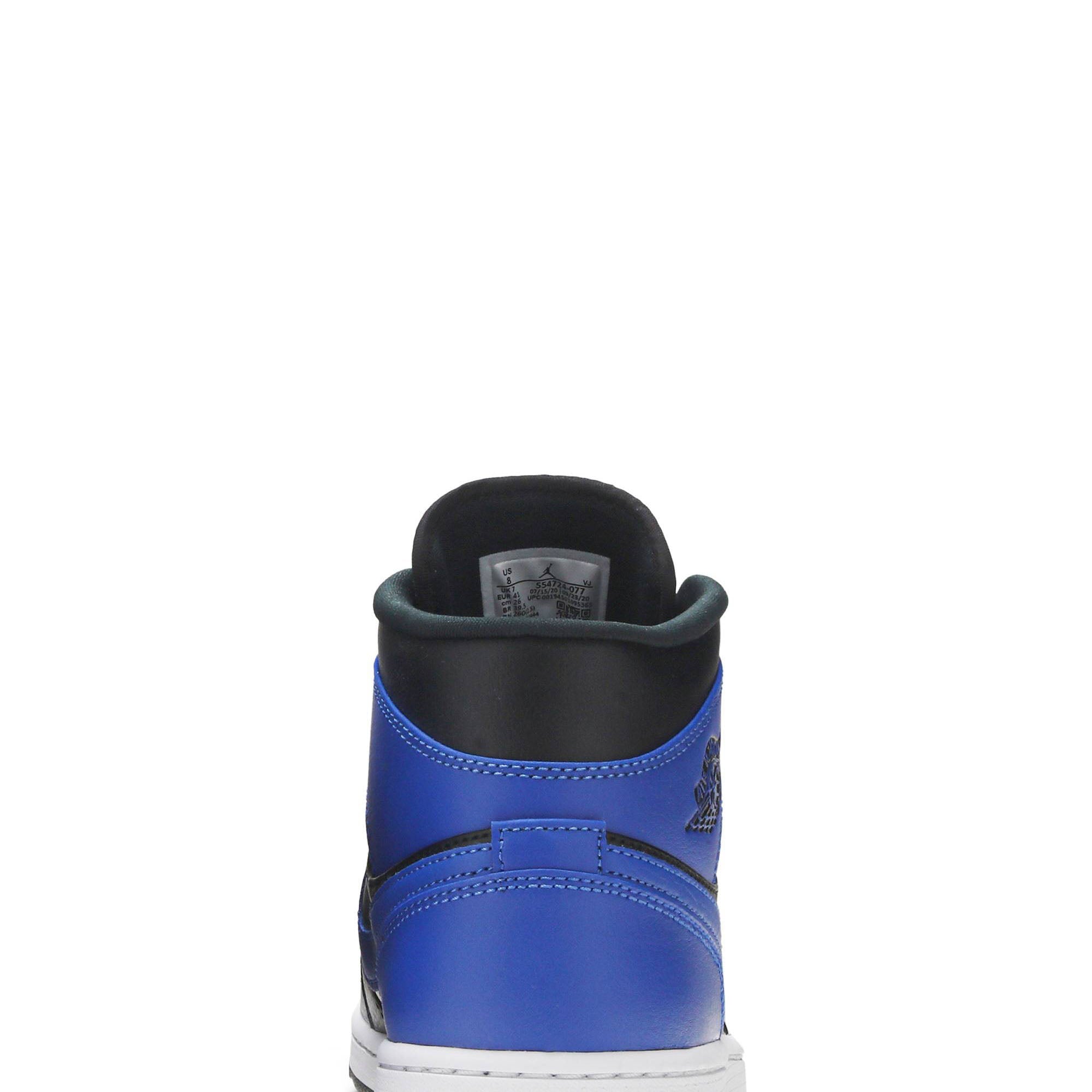 Air Jordan 1 Mid 'Hyper Royal' 554724-077