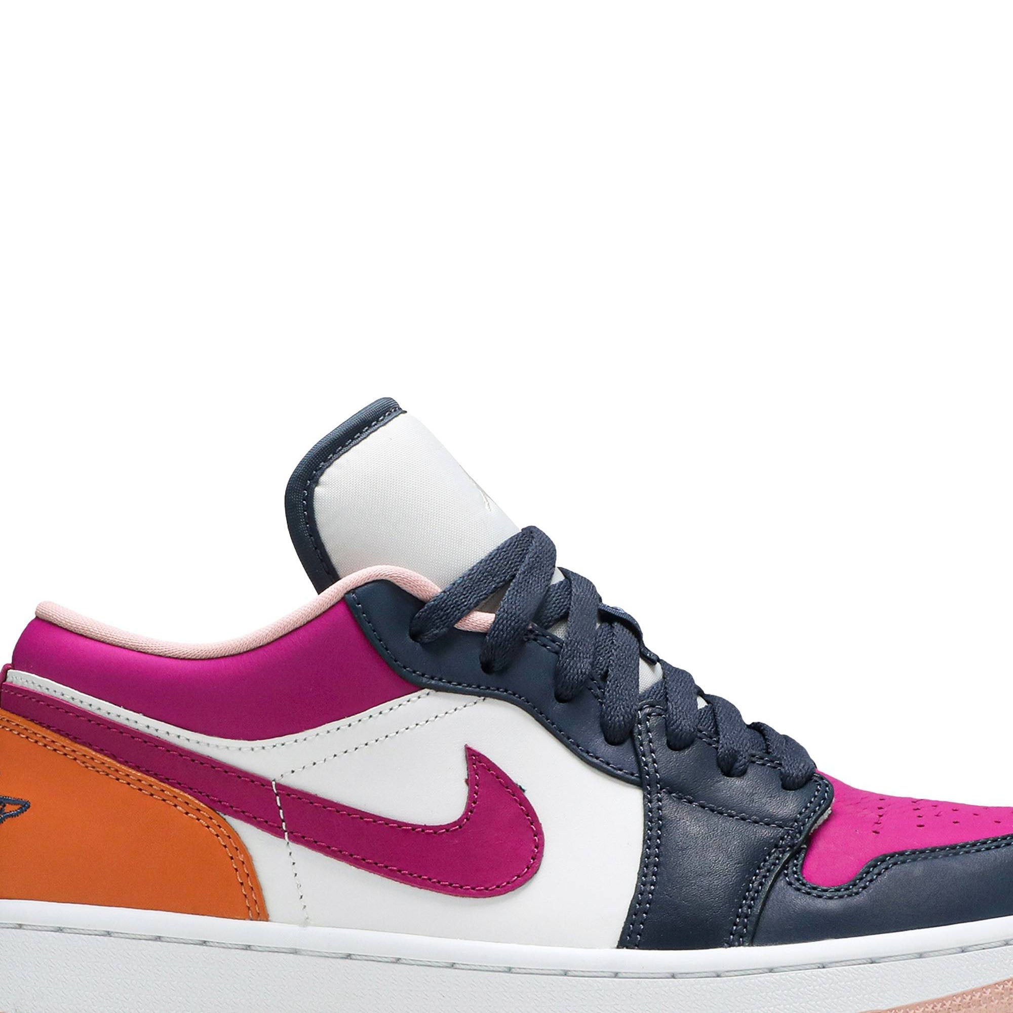 Wmns Air Jordan 1 Low SE 'Mismatched - Purple Magenta' DJ4342-400