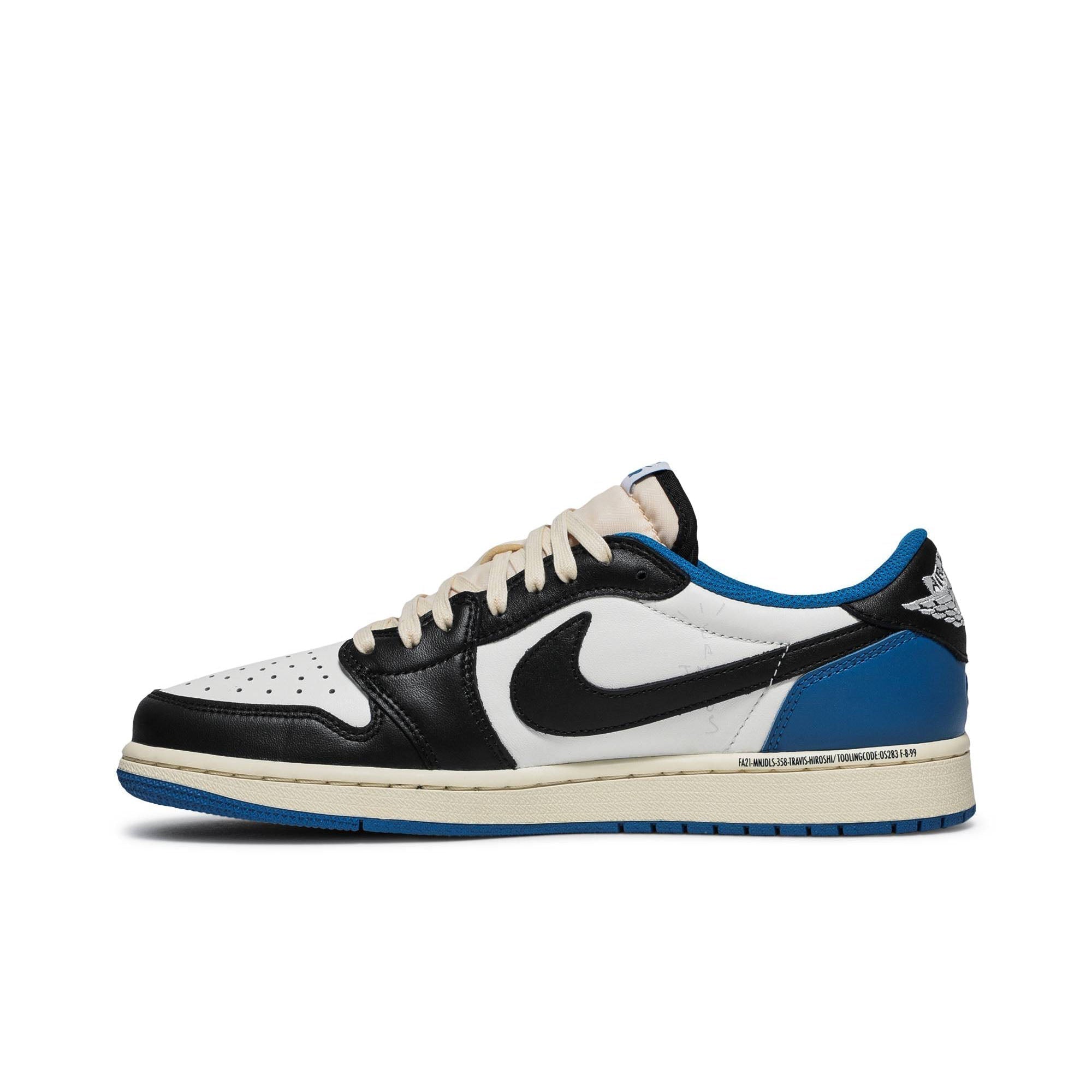 Fragment Design x Travis Scott x Air Jordan 1 Retro Low DM7866-140