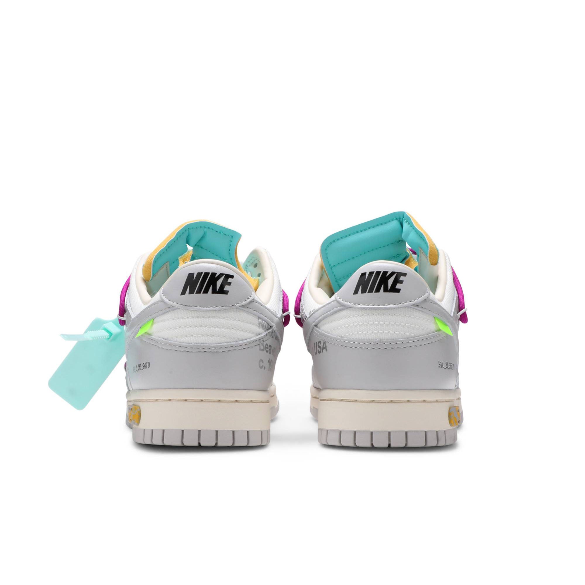 Off-White x Dunk Low 'Lot 21 of 50' DM1602-100