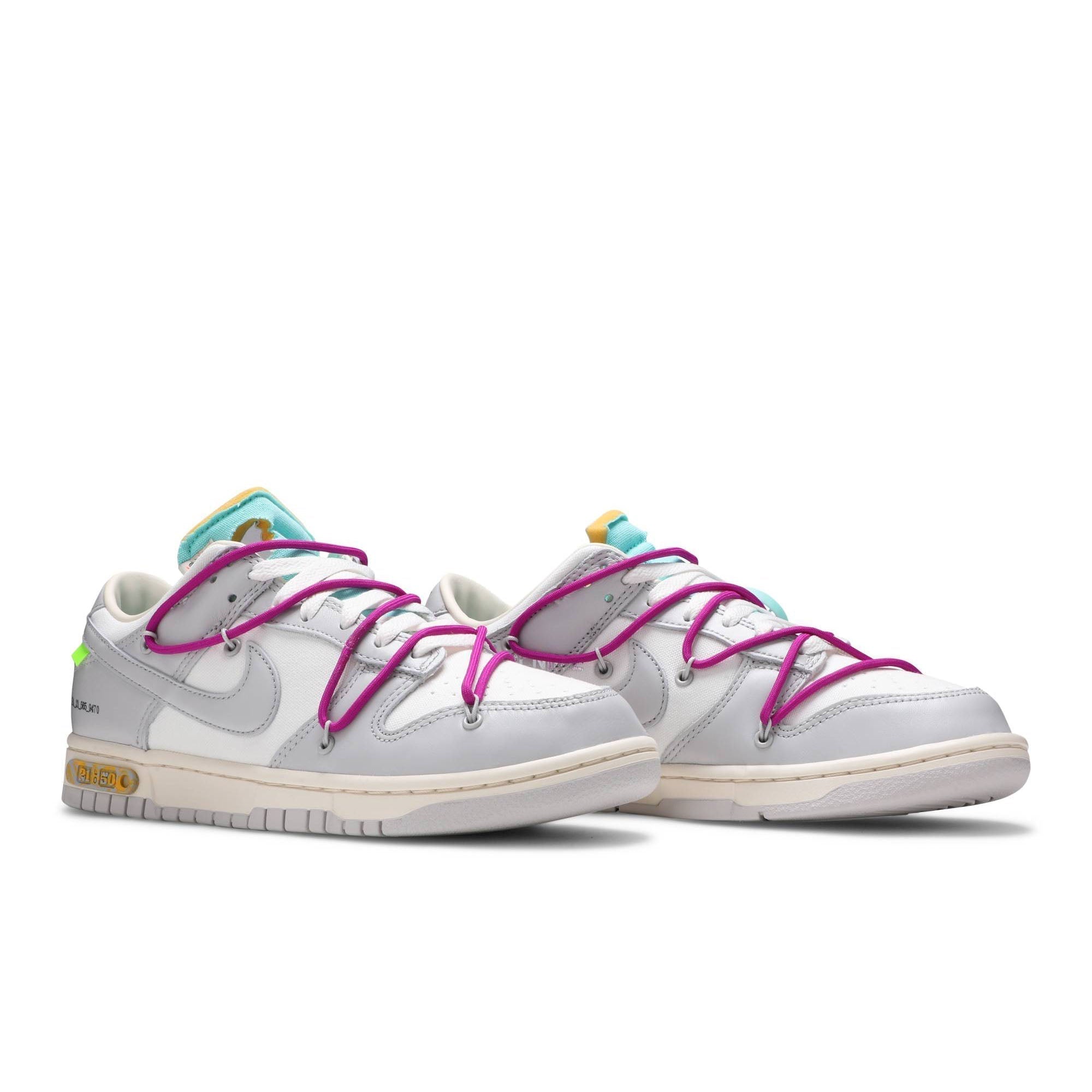 Off-White x Dunk Low 'Lot 21 of 50' DM1602-100