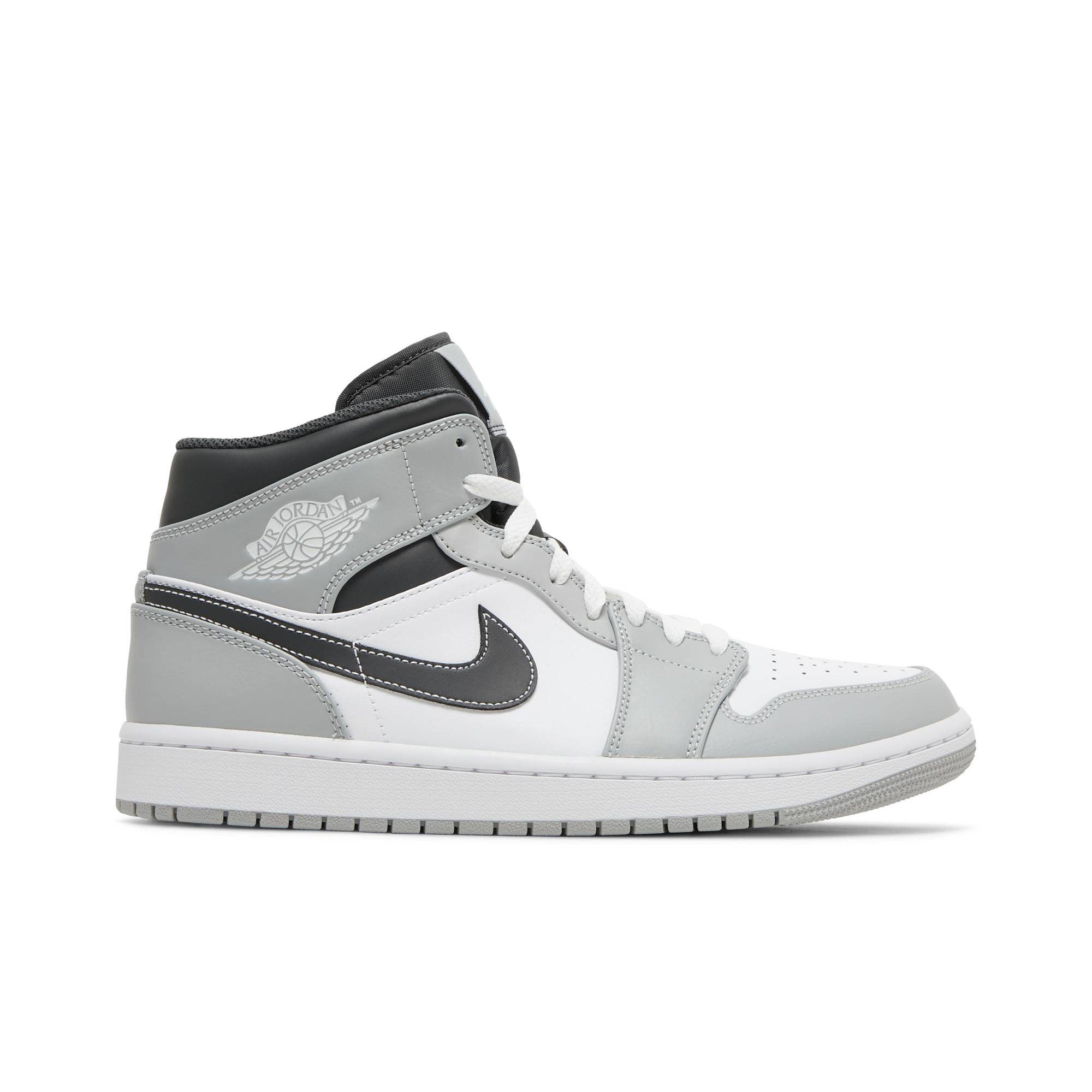 Air Jordan 1 Mid 'Light Smoke Grey' 554724-078