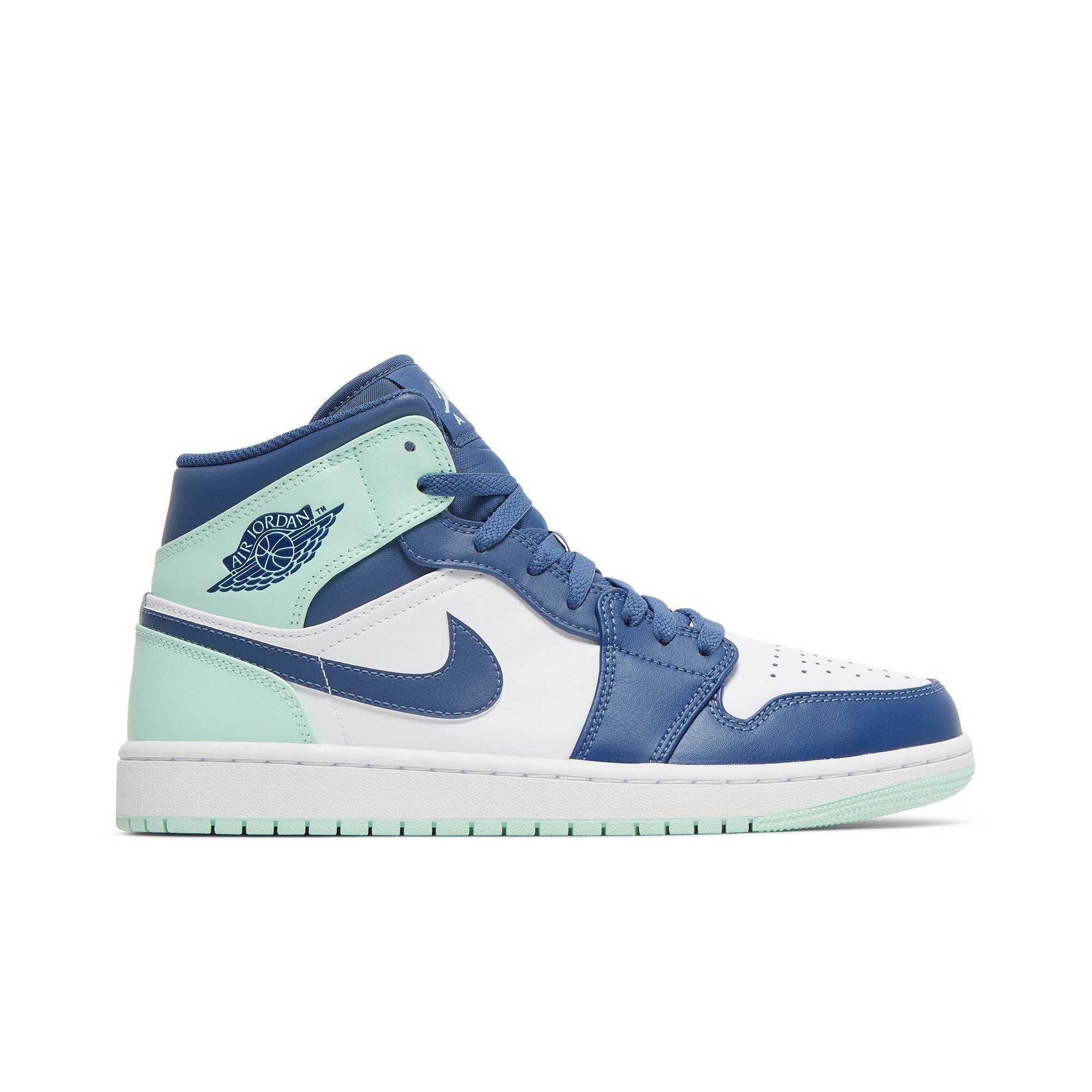 Air Jordan 1 Mid 'Blue Mint' 554724-413